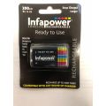 Infapower 9v PP3 rechargeable ni-mh battery